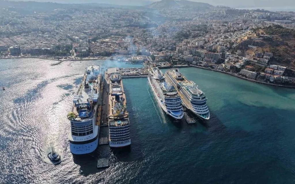 Marmaris uçuşta İstanbul ise düşüşte! Kruvaziyer turizminde çarpıcı tablo