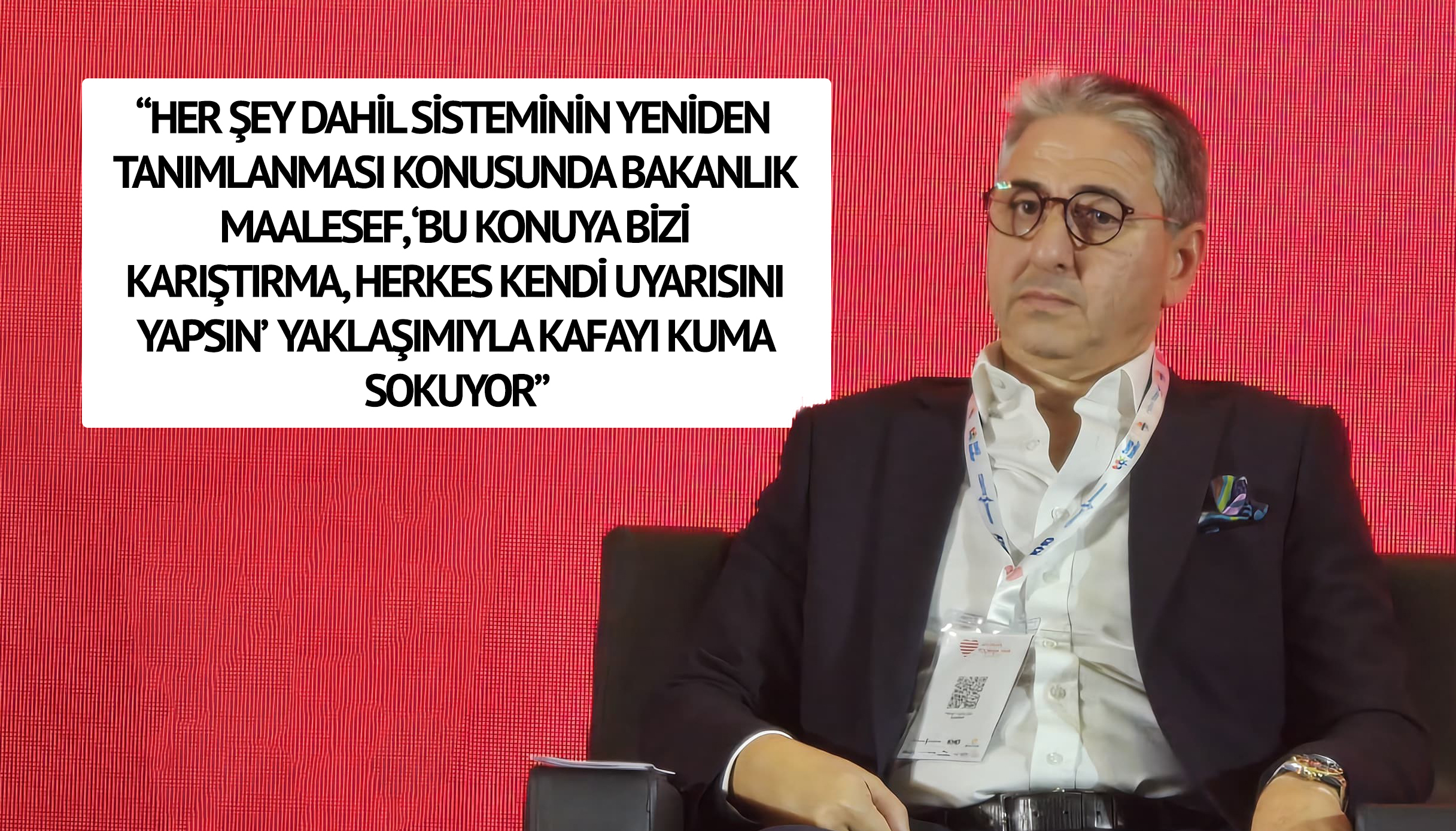 Hakan Saatçioğlu: Her şey dahil sisteminde aylık 9 ton yiyecek israf oluyor