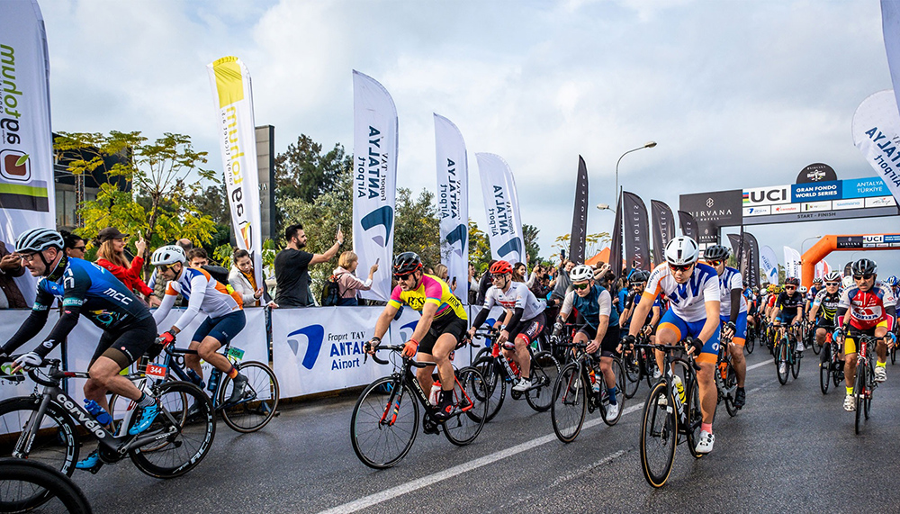 UCI Nirvana Gran Fondo World Series Antalya hedef büyüttü