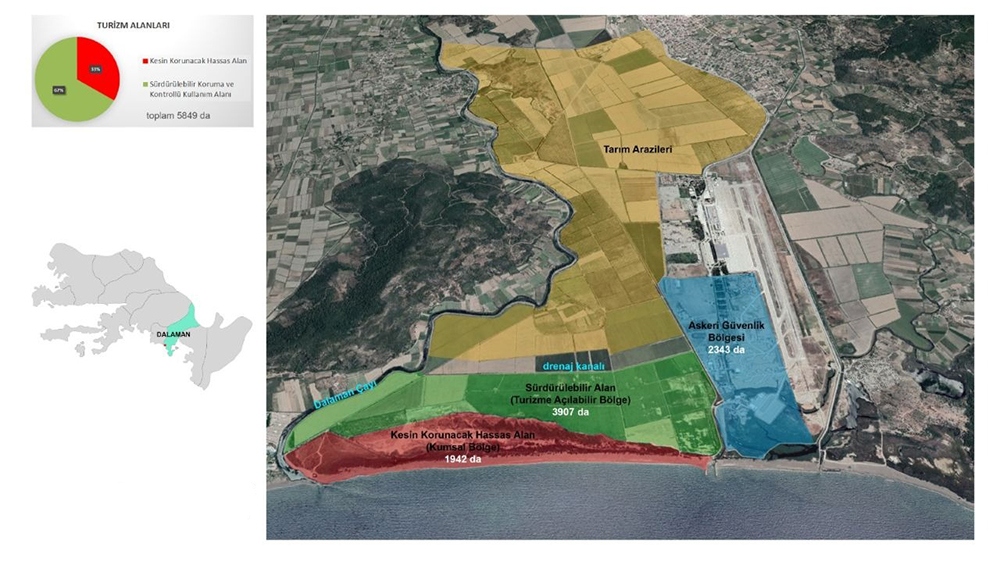 Dalaman’da tarım arazilerine oteller ve golf sahaları yapılacak