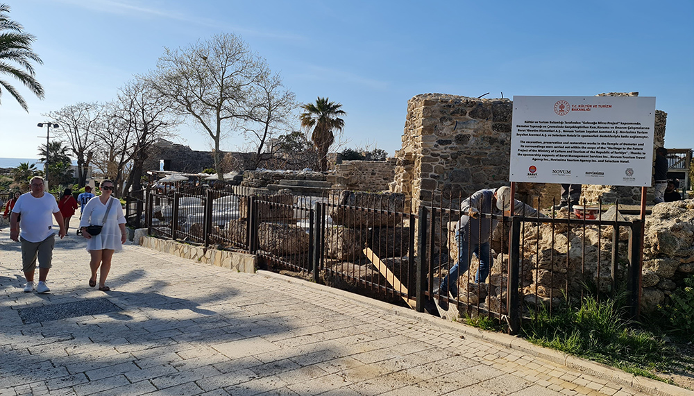 Side’deki antik kazılar Selectum Hotels & Resorts’un katkılarıyla tamamlandı