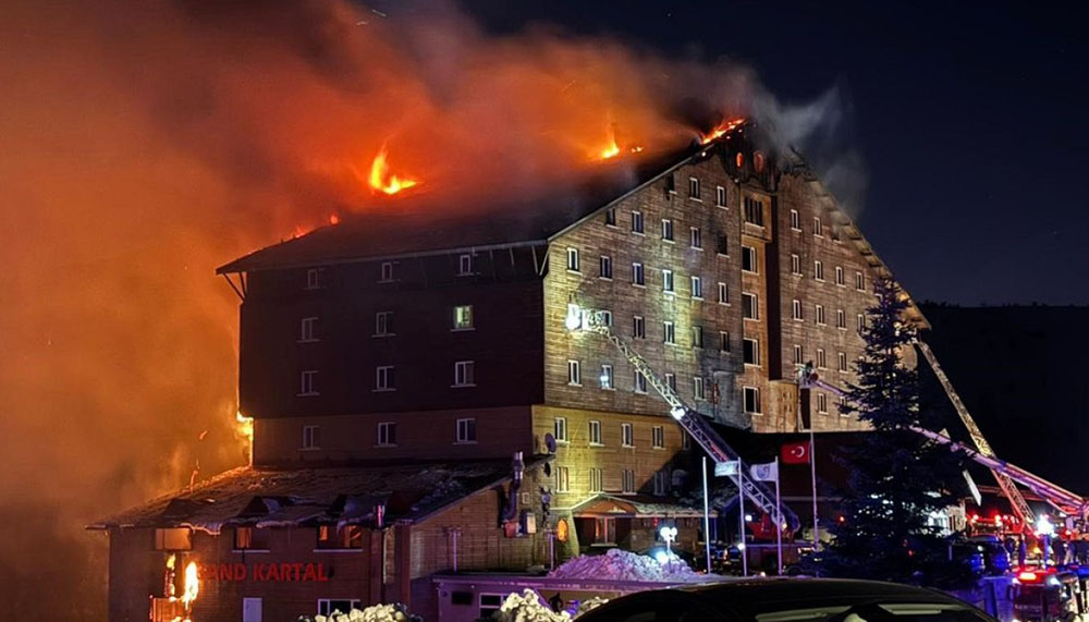 Bolu’daki otel yangının nedeni belli oldu