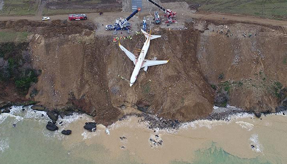 Trabzon’da pistten çıkan Pegasus uçağıyla ilgili dava düştü