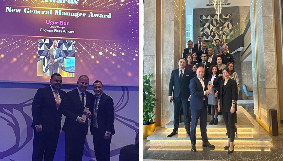 IHG’de ‘Yılın En İyi Açılış Oteli Genel Müdürü’ ödülünü Uğur Bür kazandı