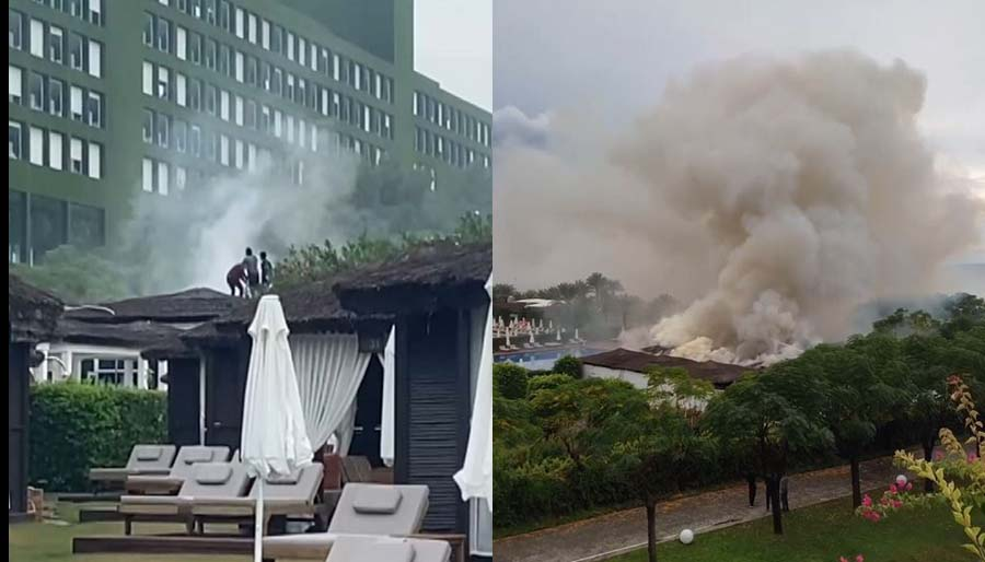 Antalya’daki otel yangınında 2 turist hayatını kaybetti