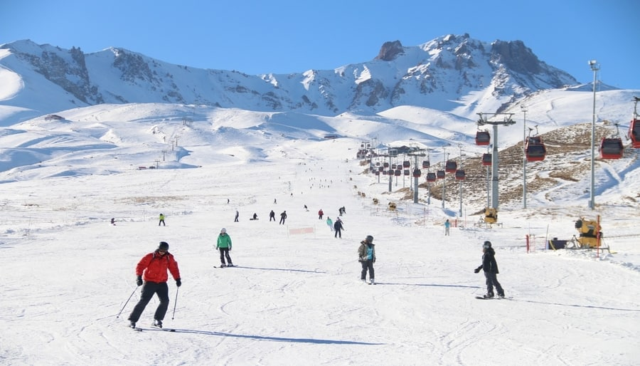 Erciyes'in yatak kapasitesi bin 500'den 3 bin 500'e çıkıyor