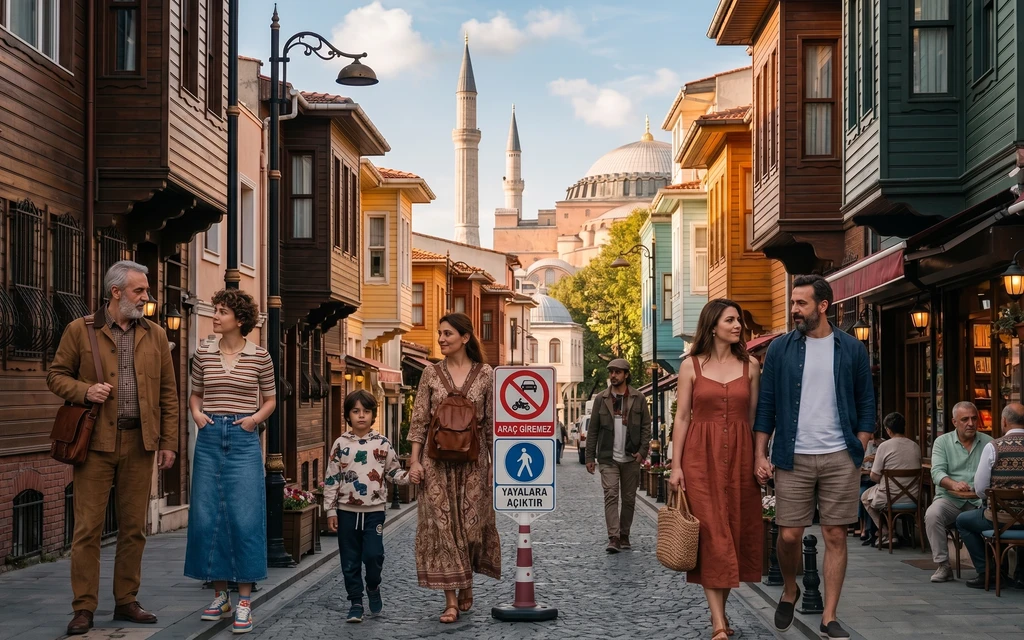 İstanbul'daki oteller bölgesinde 2,9 km'lik yol araç trafiğine kapatılıyor