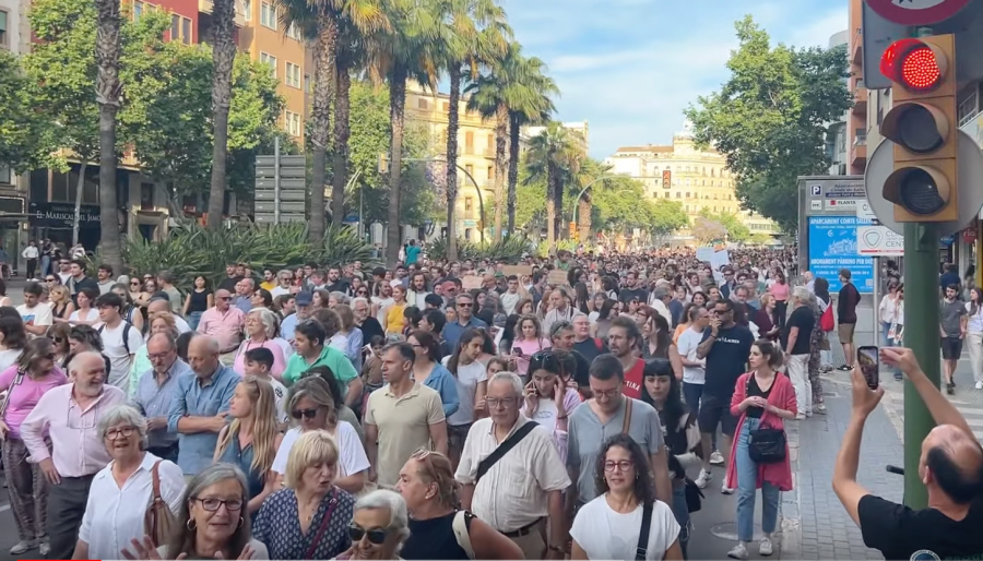İspanya turizm protestosu